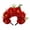 Red, variant on SmartBy Fabric Flower Headband for Women, Boho Floral Hair Band, No Slip Headdress, Fashion Hair Accessories for Daily Wear And Party Styling