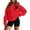 38#Red, variant on Hoodies for Women Oversized Sweatshirts Fall Fashion Outfits 2026 Pullover Casual Sweaters Winter Y2k Clothes Black S