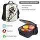 thumbnail image 5 of Balery Black And White Rose Mochila Escolar 3 en 1 para Niños - Mochila Resistente con Lonchera Térmica y Estuche - Mochila Escolar para Niños y Niñas, 5 of 7