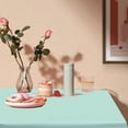 thumbnail image 4 of CuiLiyq Solid Color Disposable Square Tablecloth, Party Tablecovers, Table Cloths for BBQ, Picnic, Birthday, Wedding Parties (54" x 72", Macaron Green), 4 of 7