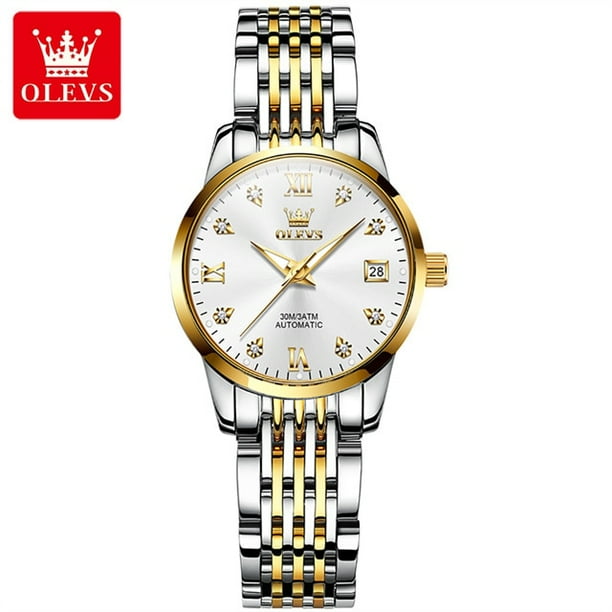 OLEVS Mechanical Watch for Women Automatic Waterproof Luminous