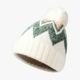 thumbnail image 2 of beishanbush Baseball Caps Women's Fashion Casual Wool Ball Woolen Hat Solid Warm Outdoor Knitted Hat Grey, 2 of 2
