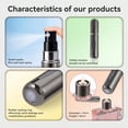 thumbnail image 2 of 3Pcs 8ml + 6Pcs 5ml Refillable Perfume Atomizer Bottles, Portable Empty Travel Fragrance Spray Dispenser Set for Men Women, 2 of 7