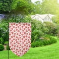 thumbnail image 2 of Wukai Strawberry Flower Print Garden Flag 12.5x18 Inch Double Sided Sun-resistant Rain-resistant, Wrinkle-resistant Colorfast(Only Flag), 2 of 7