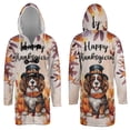 thumbnail image 3 of Happy Thanksgiving Cavalier King Charles Spaniel Welcome Thankful Fall Autumn All Over Print 3D Hooded Duffle Toggle Coat Dog Lover Gifts - 02021, 3 of 6