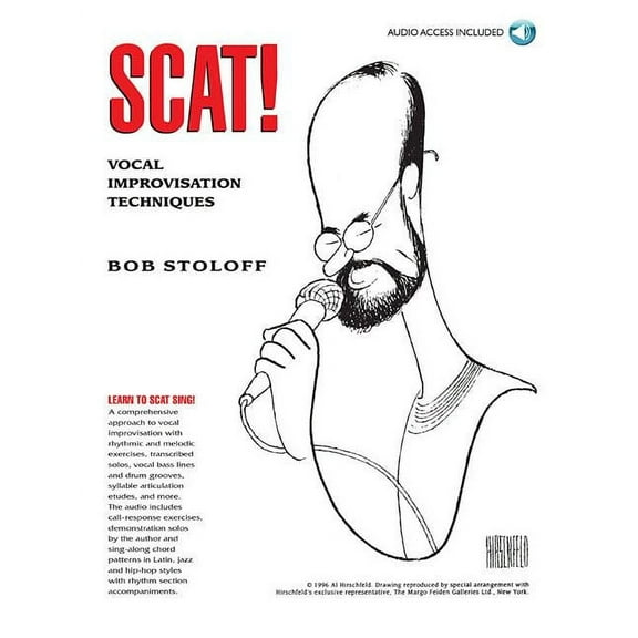 Vocal Scat! Vocal Improvisation Techniques (Book/Online Audio), (Paperback)