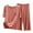Pink, variant on Two Piece Sets for Women Casual Summer Crew Neck Short Sleeve Top Elastic Waist Wide Leg Pants Lounge Sets Outfits Set