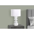 thumbnail image 2 of Monarch Specialties Lighting, 26"h, Table Lamp, Cream Ceramic, Ivory / Cream Shade, Contemporary, 2 of 4