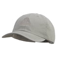 thumbnail image 2 of Arches Symbol Embroidered Big Size Washed Pigment Dyed Cap - Stone XL-3XL, 2 of 5