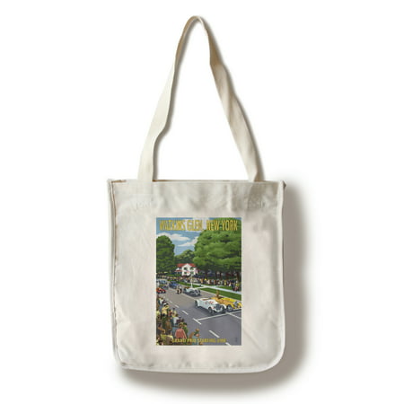 Watkins Glen State Park, New York - Grand Prix Starting Line - Lantern Press Poster (100% Cotton Tote Bag - (Best Way To Start A Clothing Line)