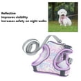thumbnail image 3 of Pet Harness Leash Set, Breathable Dog Training Leash Mesh Breathable Dog Vest Harness Adjustable Pet Walking Harness With 1.5m Leash For Pet Outdoor Walking, 3 of 8