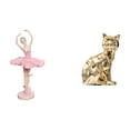 thumbnail image 1 of Estatua de la bailarina,Estatua de niña de ballet Escultura de niña de resina Artesanía,Figura de bailarina para decoración de escritorio,Figura de escritorio,Estante de estatua de gato, 1 of 8