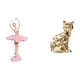 thumbnail image 1 of Figura De Gato Bailarina, Escultura De Resina Para Niña, Regalo De Cumpleaños, Recuerdo Novedoso, Arte Decorativo, Adorno Artesanal Para Oficina, Sala De Estudio, Estantería, Chimenea., 1 of 8