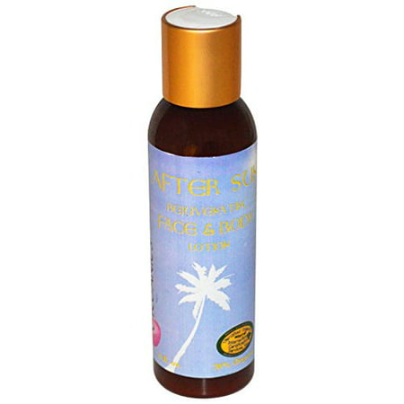 Honey Girl Organics After Sun Rejuvenating Face and Body Lotion, 4 Fl (Best Organic After Sun Lotion)