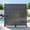 Black, variant on MAYEERTY 72"x47" Outdoor Privacy Screen, Black 6-Panel Galvanized Steel Louver Panel, Wide-Narrow Pattern, for Balcony Deck Garden