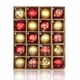 thumbnail image 1 of Naiovety 20 unids/set Bola de Adornos de árbol de Navidad clásica ABS hecha de amplia aplicación textura atemporal de alta gama Kits de decoración para fiestas, 1 of 1