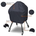 thumbnail image 3 of Classic Accessories Water-Resistant 27 Inch Kamado Ceramic BBQ Grill Cover, 3 of 5