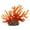 Orange, variant on Mdesiwst Artificial Coral Colored Aquarium Landscaping Resin Coral Ornaments Fish Tank Decoration Aquarium Supplies