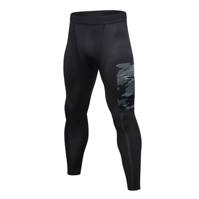 Pantalones deportivos elásticos para hombre, pantalones transpirables de secado rápido, pantalones deportivos absorbentes Pompotops qyievc2941