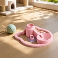 thumbnail image 3 of Cat Water Fountain Stand, Automatic Anti-Tipping Pet Supplies, Kitten Water Bottle Basin Stand, Pet Wa-TER Dispenser Station Stands for Puppy Kitten Breed Balcony, 3 of 5