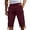 Wine-1, variant on Cargo Shorts for Men 7 Inch Inseam Summer Workout Hiking Shorts Elastic Baggy Golf Fishing Casual Outdoor Work Short