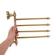thumbnail image 5 of PAMINGONO Estante Para En Dorado Con Soporte Giratorio Resistente Y Sin Óxido, 5 of 8