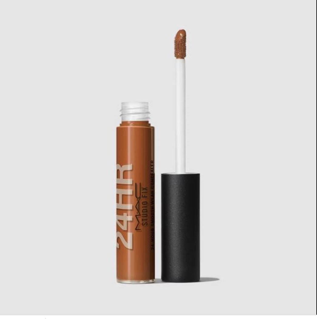 MAC COSMETICS STUDIO CONCEALER 0.23 OZ NC55 MAC COSMETICS/STUDIO FIX 24-HOUR SMOOTH WEAR CONCEALER (NC55) 0.23 OZ (7 ML) TERRA COTTA WITH NEUTRAL UNDER FOR DARK SKIN