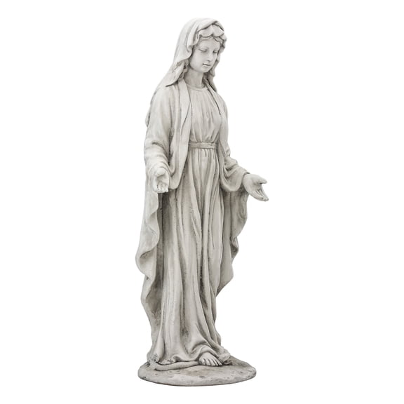 Ultym 30 inch Mgo Virgin Mary Garden Statue Weather Resistant Catholic
