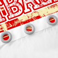 thumbnail image 3 of Erosebridal American Football 30%-50% Room Darkening 30%-50% Blackout Curtain San Francisco Curtains for Bedroom Living Room (2 Panels, 38 x 45 Inch) Football City 30%-50% Blackout Curtains, 3 of 5