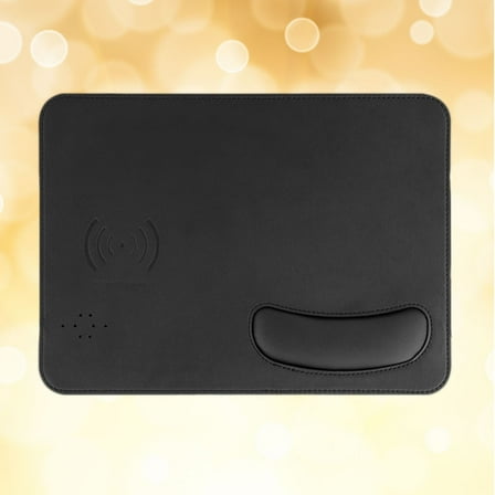 BESTYASH Black Charging Pad Fast Charger Compatible with Qi-Enabled Devices for Smartphones and Tablets