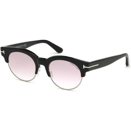 Shiny Violet Transparent Sunglasses - Tom Ford Men's