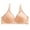 Beige, variant on Gyexs Women's Fashion Gathering Bra Comfortable Underwear Adjustable Large Size Support Without Steel Rings, Beige, Size 40