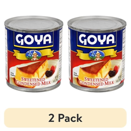 (2 pack) Goya Sweetened Condensed Milk, 14 oz