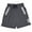 Dark Grey, variant on S-3XL Men Sweat Shorts Fashion Stretch with Zipper Pockets for Jogging Shorts with Reflective Strips