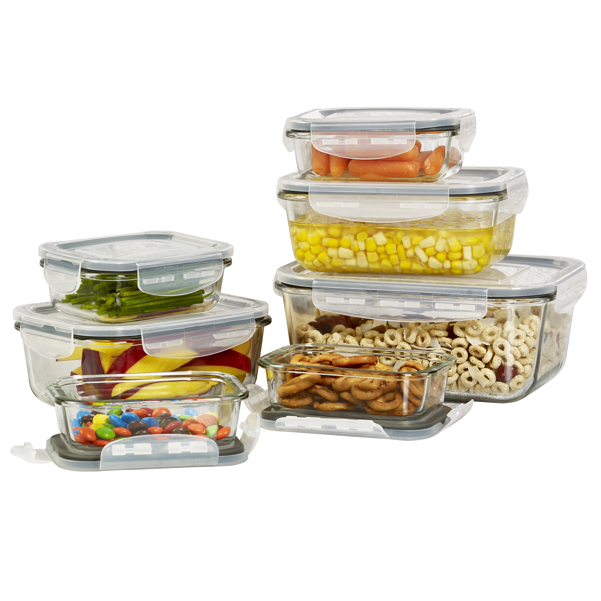 Mason Craft and More 24 oz. Food Storage Container - Set of 3
