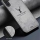 thumbnail image 2 of For Samsung Galaxy A26 5G Case Deer Pattern Cloth Texture PU Leather Hybrid Phone Cover - Grey, 2 of 5