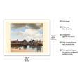 thumbnail image 2 of View of Delft - South Holland Netherlands - From an Original Color Painting by Johannes Vermeer c.1661 - Fine Art Matte Paper Print (Unframed) 20x26in, 2 of 4