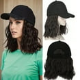 thumbnail image 2 of Perruque une Pièce Mode pour Femmes Cheveux Mode Cheveux Courts Bouclés Bonnet de Perruque, 2 of 4