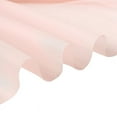 thumbnail image 4 of BalsaCircle 5x14 feet Blush Premium Chiffon Sheer Curtain Panel Backdrop Drape Wedding Party, 4 of 8