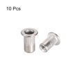 thumbnail image 2 of Ofertas únicas 10Pcs M3 Tuercas remachadas de acero inoxidable 304 con cabeza plana, 2 of 3