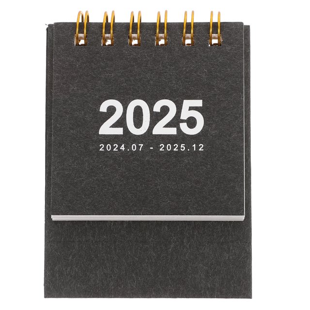 MOVTOTOP Mini Calendrier de Bureau Calendrier Petit Bureau Calendrier Décoratif Calendrier Debout pour Usage Quotidien