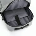 thumbnail image 6 of GASTROPOD Laptop Travel Backpack Travel Personal Item Size Black Backpacks for School Sports Backpack for Men 18 X 14 X 8 Inches Travel Purse Tote, 6 of 7