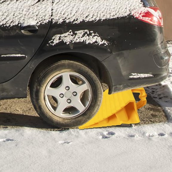 BAOSITY Generic Wheel Chock, Spare Parts Repair Parts, Replaces Easy to Use Tire Stopper, Tire Anti Slip Device for Trailer Car RV