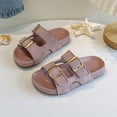 thumbnail image 2 of Godom Slippers for Girls Shower Slipper Bathroom Pool Sandals Summer Non-Slip Beach Shoes Kid Cloud Slides, 2 of 7