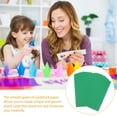 thumbnail image 3 of LEEYNEER 10 Pcs Card Making Supplies Colored Computer Paper Thick Green A4, 3 of 8