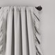 thumbnail image 3 of Lush Decor Reyna - Juego de Paneles de Cortina de Ventana con Volantes, par, 54 Pulgadas de Ancho x 84 Pulgadas de Largo, Gris Claro, Cortina fluida, Cortinas románticas con Volantes para recámara,, 3 of 14