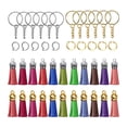 thumbnail image 2 of 150 Unids / Set Llavero Borlas Colgantes para Manualidades Hechas Fabricación, 2 of 9