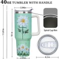 thumbnail image 3 of Christian Gifts for Women-Faith Based Gifts-Encouragement,Spiritual,Inspirational Religious Gifts for Women-Birthday Gifts for Women,Mom,Best Friend-40oz Blue Christian Tumbler With Handle & Straw Lid, 3 of 6