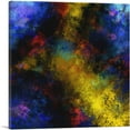 thumbnail image 1 of ARTCANVAS Black Opal Precious Stone Gemstone Jewel Canvas Art Print - Size: 12" x 12" (1.50" Deep), 1 of 9