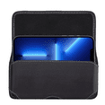 thumbnail image 3 of Rugged Horizontal Belt Loop Case is Compatible with AT&T Propel 3 5G with a thin cover on it, 3 of 7